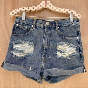 One teaspoon Outlaws denim shorts